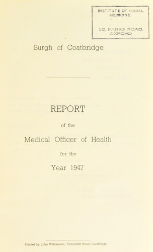 Cover for [Report 1947]