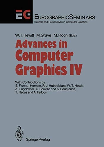 Cover for Advances in Computer Graphics IV