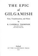 Cover for Gilgamesh
