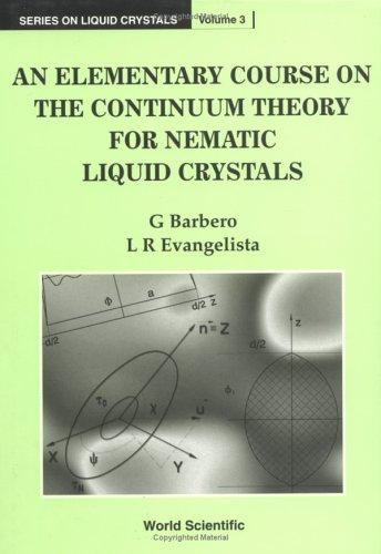 Cover for An elementary course on the continuum theory for nematic liquid crystals