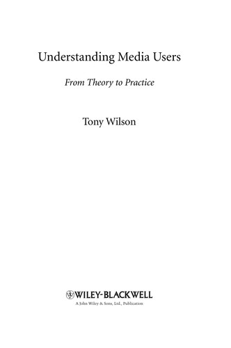 Cover for Understanding media users