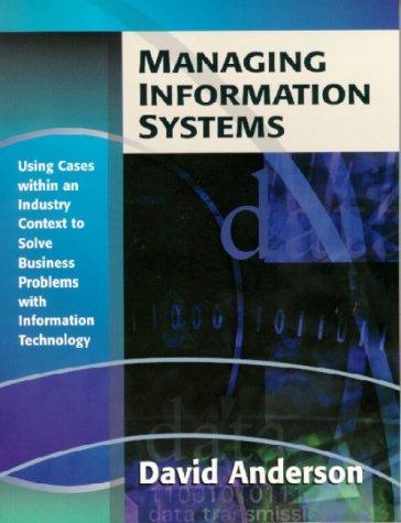 Cover for Managing Information Systems
