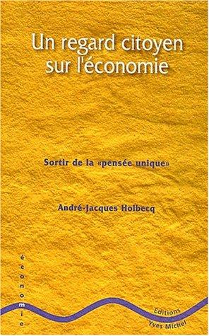 Cover for Un regard citoyen sur l'économie