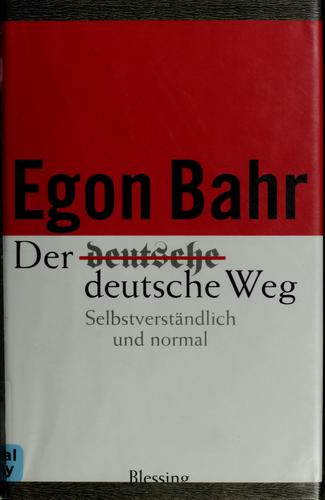 Cover for Der deutsche Weg