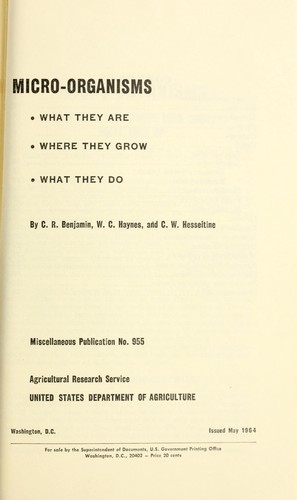 Cover for Micro-organisms