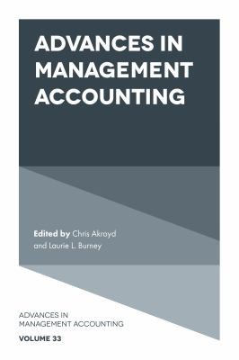 Cover for Advances in Management Accounting