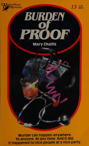 Cover for Burden of Proof
