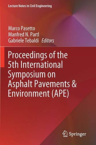 Cover for Proceedings of the 5th International Symposium on Asphalt Pavements & Environment