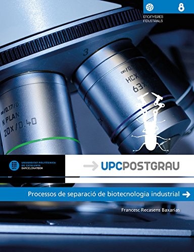 Cover for Processos de separació de biotecnologia industrial