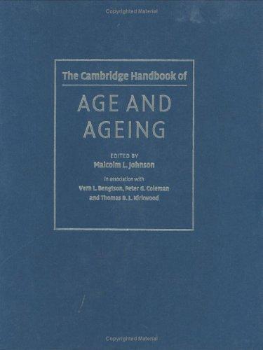 Cover for The Cambridge handbook of age and ageing