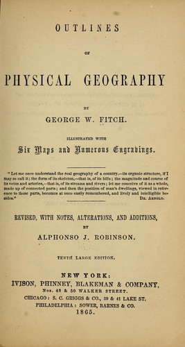 Cover for Outlines of physical geography