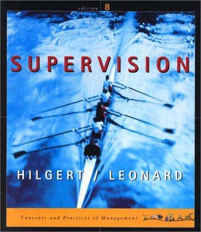 Cover for Supervision