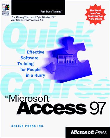 Cover for Quick course in Microsoft Access 97