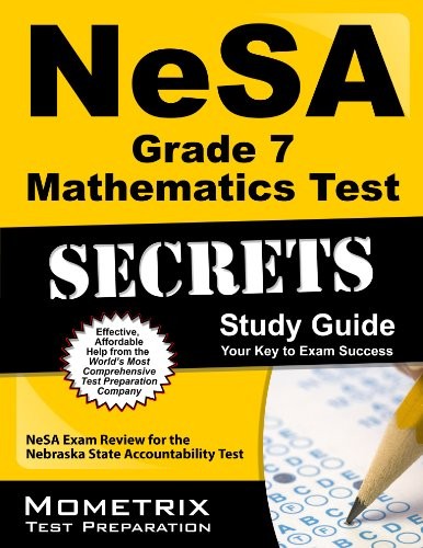 Cover for NeSA Grade 7 Mathematics Test Secrets Study Guide