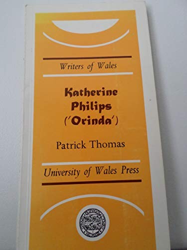 Cover for Katherine Philips ('Orinda')