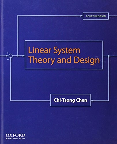 Cover for Linear System Theory and Design