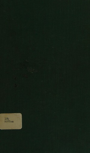 Cover for Cartesian studies.