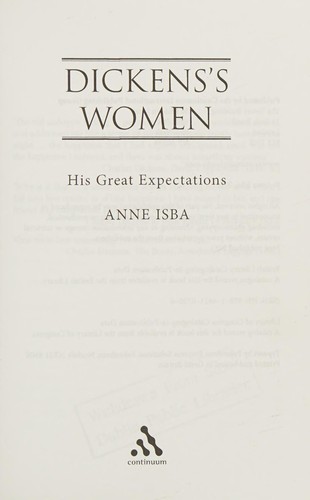 Cover for Dickens's women