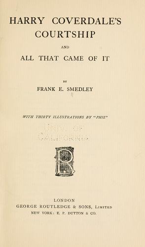 Cover for Harry Coverdale's courtship and all that came of it