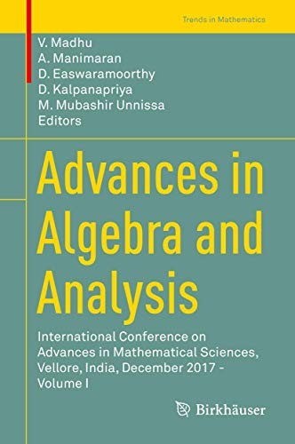 Cover for Advances in Algebra and Analysis