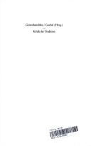 Cover for Kritik der Tradition