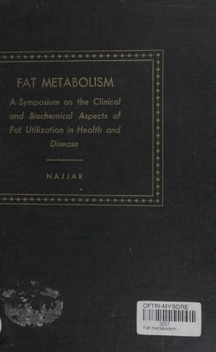Cover for Fat metabolism