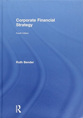 Cover for Corporate Financial Strategy