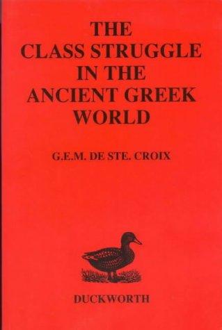 Cover for Class Struggle in the Ancient Greek World