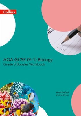 Cover for AQA GCSE Biology 9-1 Grade 5 Booster Workbook