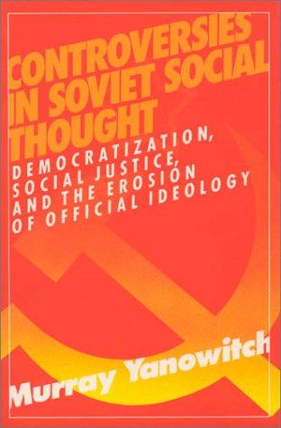 Cover for Controversies in Soviet social thought