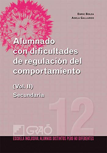 Cover for Alumnado con dificultades de regulación del comportamiento