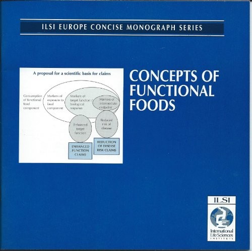 Cover for Concepts of functional foods