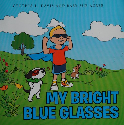 Cover for My bright blue sunglasses
