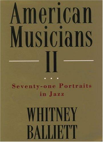 Cover for American Musicians II