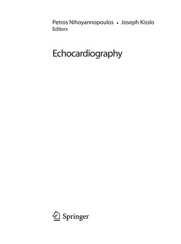 Cover for Echocardiography