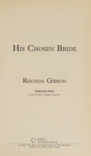 Cover for His chosen bride