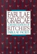 Cover for Fabulae Graecae