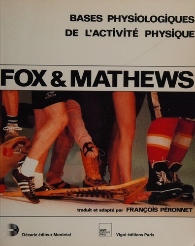 Cover for Bases physiologiques de l'activité physique