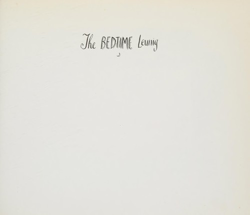Cover for Bedtime Leunig