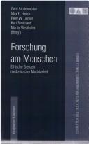 Cover for Forschung am Menschen