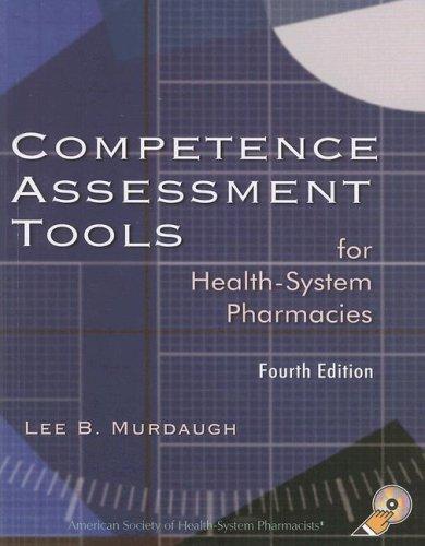 Cover for Competence Assessment Tools For Health-System Pharmacies