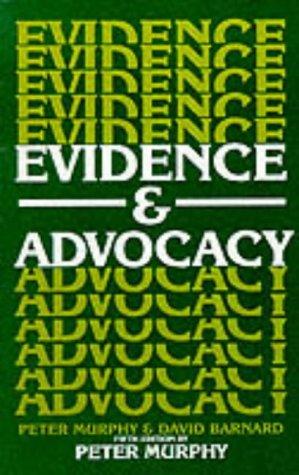Cover for Evidence & advocacy