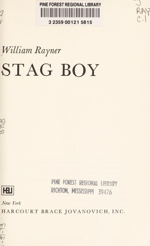 Cover for Stag boy