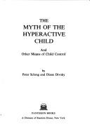 Cover for The myth of the hyperactive child