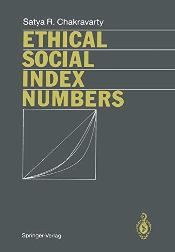Cover for Ethical Social Index Numbers