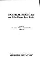 Cover for Hospital room 205 and other Korean short stories