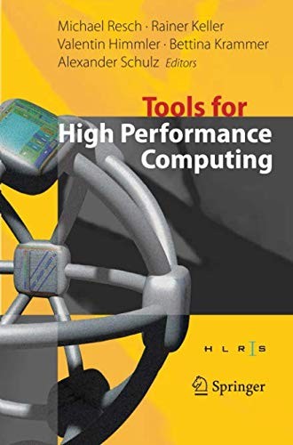 Cover for Tools for High Performance Computing