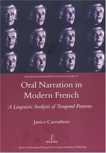 Cover for Oral Narration in Modern French