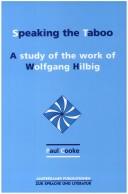 Cover for Speaking The Taboo. A study of the work of Wolfgang Hilbig. (Amsterdamer Publikationen zur Sprache und Literatur 141) (Amsterdamer Publikationen Zur Sprache Und Literatur)