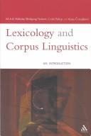 Cover for Lexicology and Corpus Linguistics
